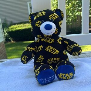 Build-A-Bear Black and Yellow Stuffed Animal